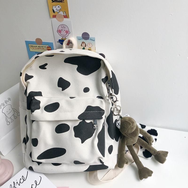 Рюкзак с коровьим принтом
