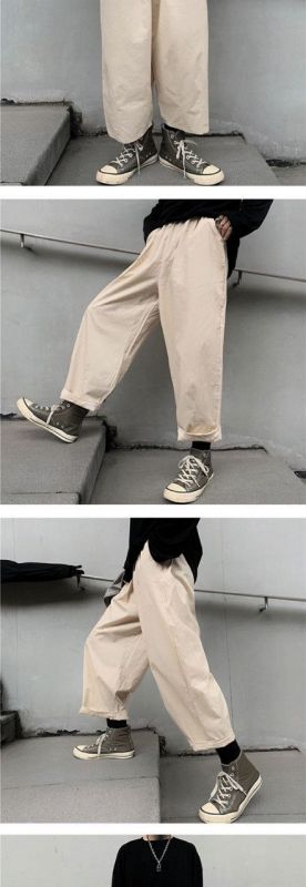 Стильные штаны с высокой посадкой