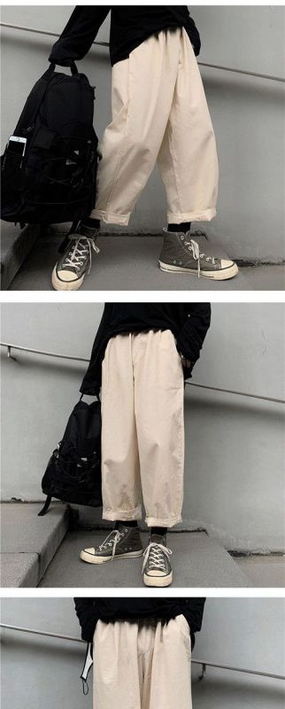Стильные штаны с высокой посадкой