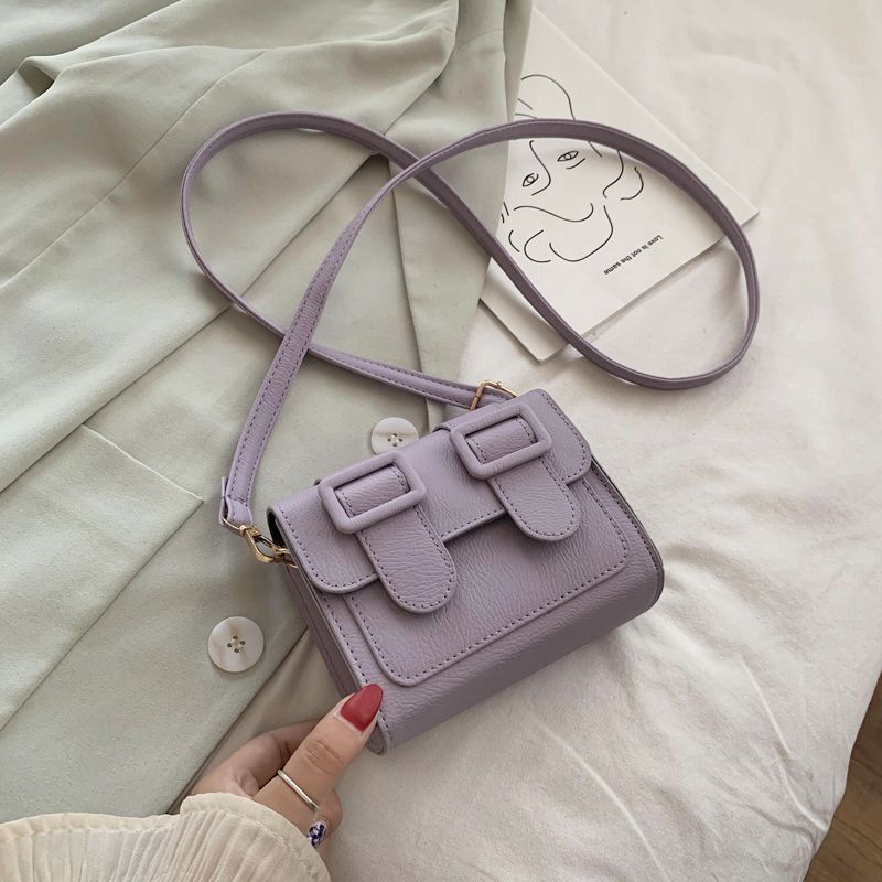 Слайд  Маленькая сумка через плечо кросс-боди Фиолетовый
